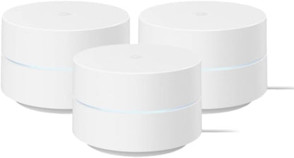 Google 3-Pack AC1200 WiFi Mesh System 1200 Mbps Dual-Band 802.11ac Wireless Router