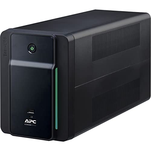 APC 1200VA Line Interactive UPS Model BVK1200M2 650W Battery Backup AC/DC