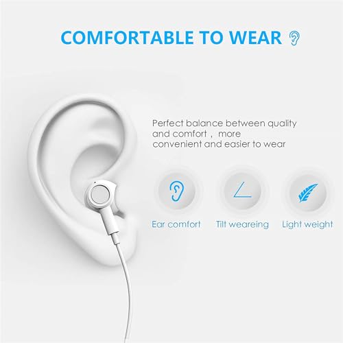 Mutsrd 1 Pack USB C Headphones Model Mutsrd In Ear Passive Noise Cancellation 20Hz-20kHz Wired Earphones