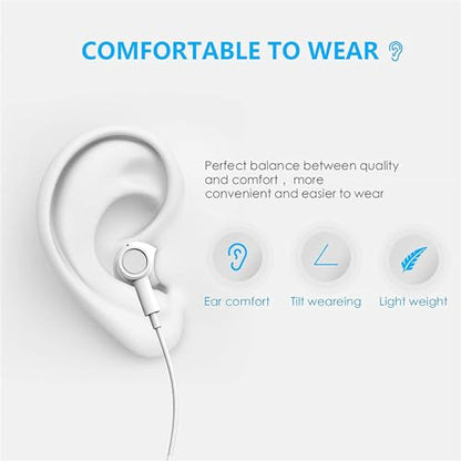 Mutsrd 1 Pack USB C Headphones Model Mutsrd In Ear Passive Noise Cancellation 20Hz-20kHz Wired Earphones