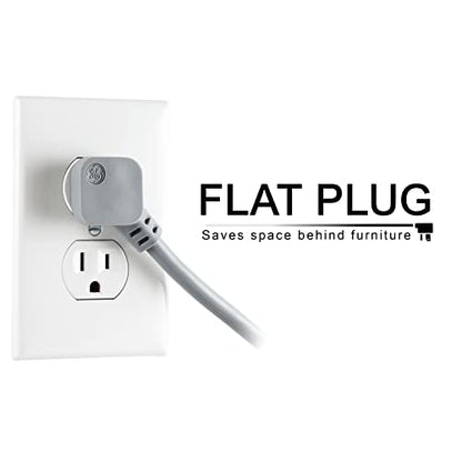 GE 6-Outlet 120V Surge Protector with 8 Ft Cord Model 61344