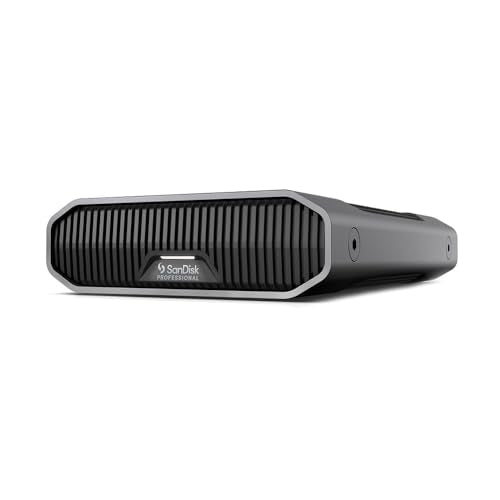 SanDisk Professional 12TB SDPHF1A-012T-NBAAD External Hard Drive USB 3.2 Gen 2 Desktop Storage