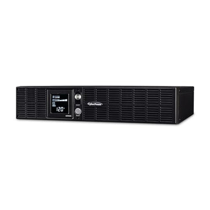 CyberPower 900W OR1500LCDRT2U UPS System with 8 Outlets, Metal, Black