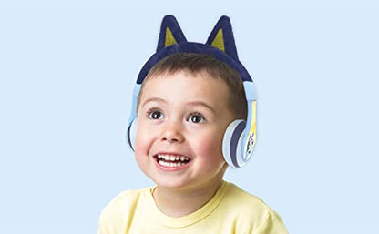 eKids Over Ear BU-B52 Bluetooth Headphones, 32 Ohm, 20Hz-20kHz Frequency Range, Plastic Enclosure, Wireless Connectivity
