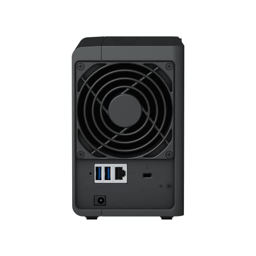 Synology 24TB DS223 DiskStation NAS Device - Realtek RTD1619B Quad-Core, 2GB RAM, 1x RJ-45 1GbE LAN-Port