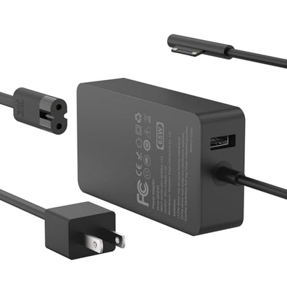 MARSDOCK 65W MDSF65 AC Adapter Power Supply - Compatible with Microsoft Surface Devices