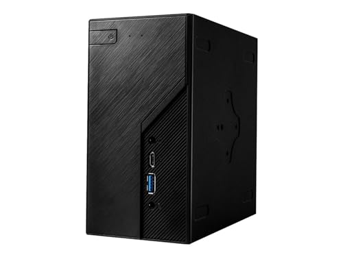 ASRock Mini PC DESKMINI H470W LGA1200 Processor Support 64GB DDR4 4K Black