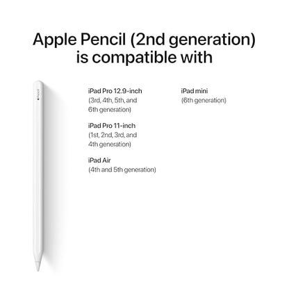 Apple Pencil (2nd Generation) MU8F2AM/A 6.53x0.35x0.35 inches
