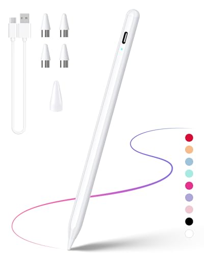 DRYMOKINI 503W Rechargeable Stylus Pen for Touchscreens, Compatible with Android & iOS Devices