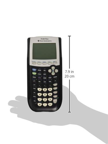 Texas Instruments TI-84 Plus 3" LCD Graphing Calculator Battery Powered 1 Lithium Metal