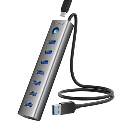 ORICO 7-Port USB 3.0 Hub ACF31-10 5Gbps Aluminum USB Splitter