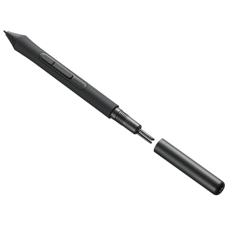 Wacom Intuos Small CTL4100 Graphics Tablet, 4096 Levels, USB-A, Without Bluetooth, Black