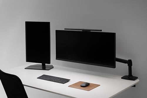BenQ ScreenBar Pro - LED Monitor Light Bar, Adjustable Brightness and Color Temperature, USB, Black