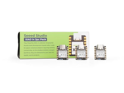 Seeed Studio 3 Count XIAO nRF52840 Sense Core M Family 64MHz Bluetooth 5.0 BLE NFC Microcontroller