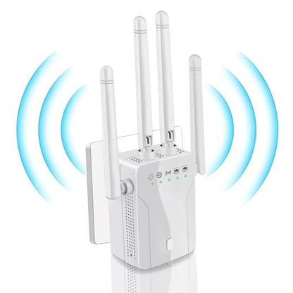 JOYOCHO Wireless WiFi Extender 802.11n Data Transfer Rate 300 Mbps 2.4GHz