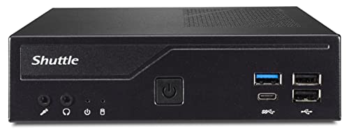 Shuttle Mini PC DH610 Black 64GB SSD 65W Intel LGA1700