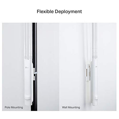TP-Link EAP110-Outdoor V3 300Mbps Wireless N Outdoor Access Point 2.4GHz 2x2 MIMO Wireless Technology