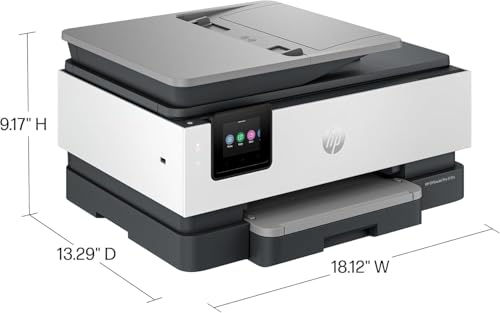 HP OfficeJet Pro 8138e Color Thermal Inkjet Printer ADF 4800 x 1200 dpi