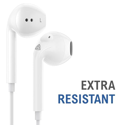 LUDOS ZENITH Wired Earbuds 3.5 mm Jack for All Devices