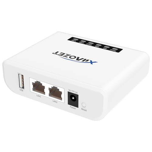 Xiiaozet Wireless Print Server 3.94 x 2.76 x 1.18 inches 8.5 ounces USBポート1つ