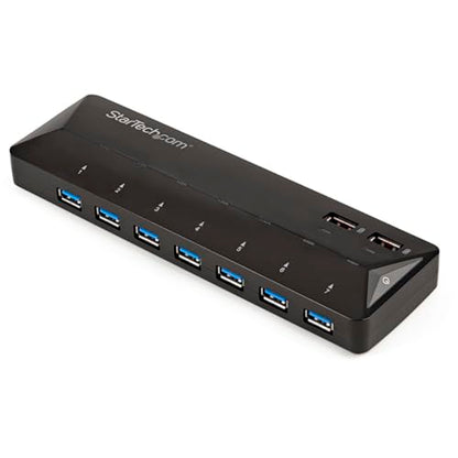 StarTech.com 9-Port USB Hub ST93007U2C - USB 3.0 - 7 Standard Ports + 2 Charging Ports