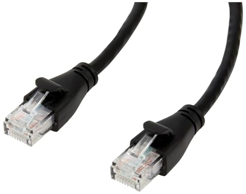 Amazon Basics 25ft Cat 6 Ethernet Patch Internet Cable, RJ45 Connector, 1 Gbps