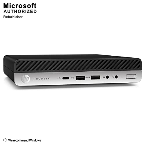 HP ProDesk 600 G3 Mini PC, 16GB RAM, 256GB SSD, Windows 11 Pro, 3840 x 2160 Resolution, Mini PC