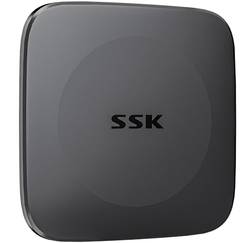 SSK 1TB External Solid State Drive SD451 USB 3.2 Gen2 USB C+A Portable SSD