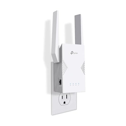 TP-Link 802.11ax RE223BE Dual-Band Wireless Range Extender | 3200 Mbps | 2400 sq. ft | RJ45 Connector