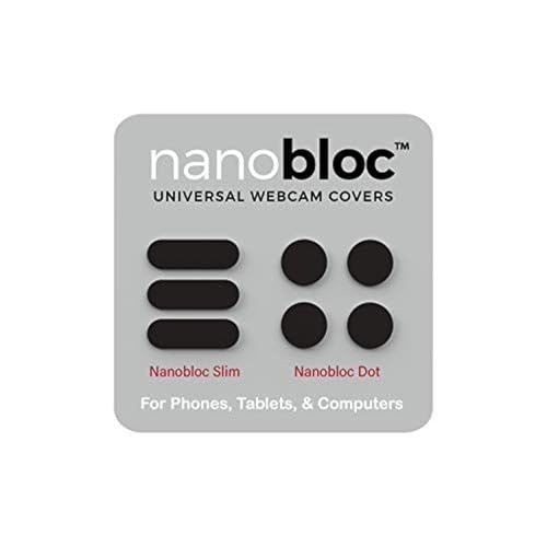 Eyebloc 7-Piece Nanobloc Universal Webcam Cover Kit - USB Compatible Webcam Privacy Covers