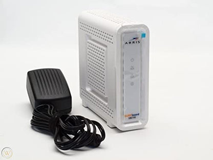 ARRIS 1-Port SB6190 Cable Modem, 960 Mbps Downstream/Upstream Rate, Ethernet Connectivity, White