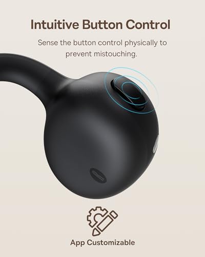 Baseus Open Ear design PM138 Wireless Earbuds with Adaptive Noise Cancellation and 40 Hour Playtime