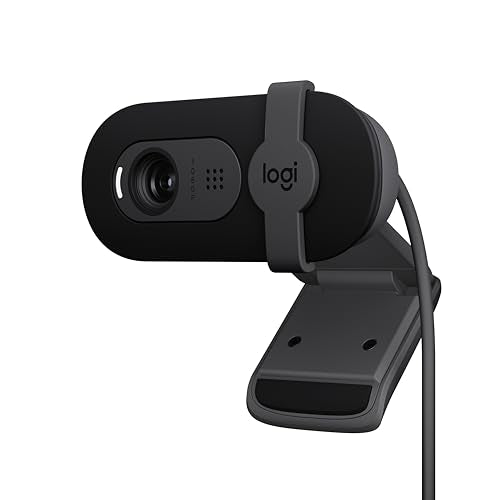 Logitech BRIO 100 1080p Webcam USB-A Black