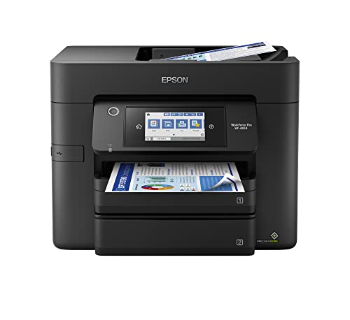 Epson WorkForce Pro 4834 All-in-One Multifunction Printer, 4800 x 2400, 25 ppm, Inkjet