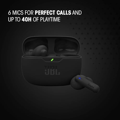 JBL Vibe Beam 2 JBLVBEAM2BLKAM True Wireless In-Ear Headphones 16 Ohm 20Hz - 20,000Hz
