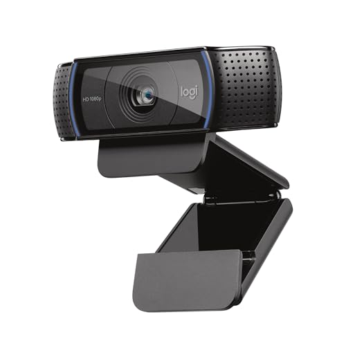Logitech C920x 1080P Webcam 30fps USB Compatible with Multiple Operating Systems
