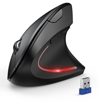 TECKNET Wireless Mouse TK-MS007 4800 DPI Optical 2.4GHz Bluetooth Computer Mouse