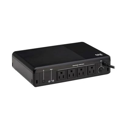 Tripp Lite 600VA UPS Battery Backup 120V 300W 4 Outlets Compact NEMA BC600R