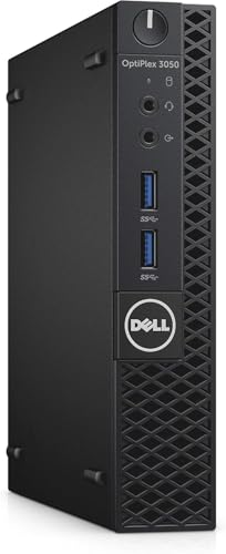 Dell OptiPlex 3050 Micro Form Factor Desktop Computer, i5-7500T, 8GB DDR4, 256GB SSD, Windows 11 Pro