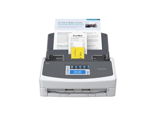 Fujitsu 18" x 18" x 16" ScanSnap iX1600 ADF Scanner 600 DPI USB CCD Card and Receipt Scanner