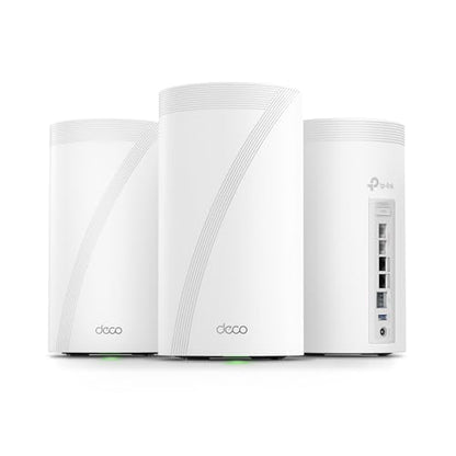 TP-Link Deco BE95 Quad-Band Wi-Fi 7 Whole Home Mesh System with 12 Antennas and 10G Ports