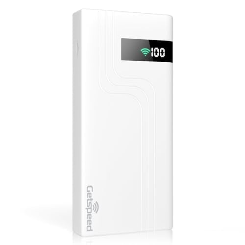 getspeed 150Mbps F16-P80 White Portable Hotspot Wi-Fi 4 LTE 2.4GHz