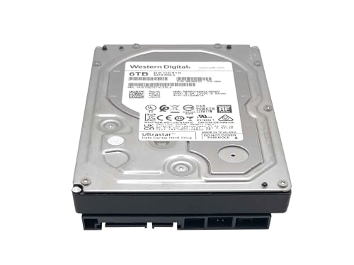 Western Digital 6TB HUS726T6TALE6L4 - SATA 6 Gb/s, 7200 RPM, 256MB Cache, 3.5in HDD