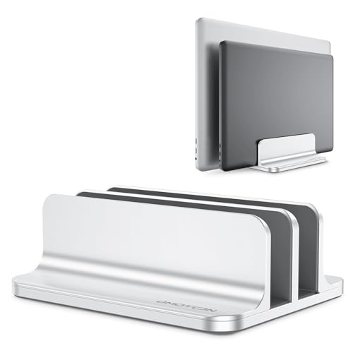 OMOTON Adjustable Vertical Laptop Stand 8541556542 Silver