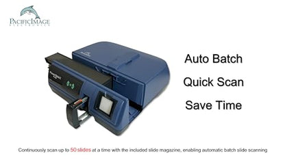 Pacific Image 35mm Slide Scanner PowerSlide X Plus 10000dpi CCD USB