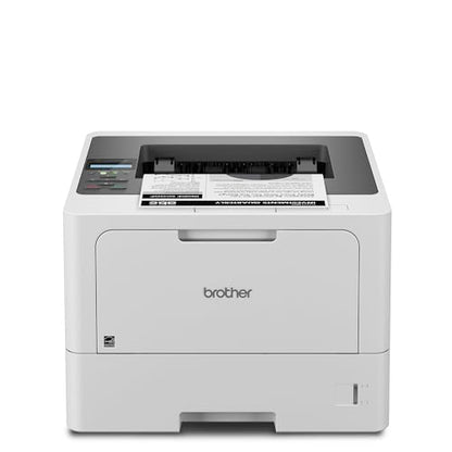 Brother HL-L5210DW Monochrome Laser Printer, 1200x1200 DPI, 48 ppm, Wireless, Duplex, 2 Trays, Ethernet and Wi-Fi Connectivity