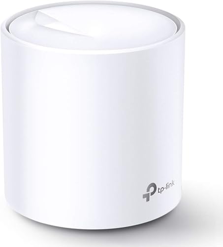 TP-Link 1 Count Deco X20 WiFi 6 Dual-Band Mesh Network Router AX1800 WPA, WPA2, WPA3 Ethernet