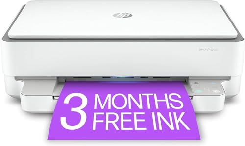 HP ENVY 6055e Color Inkjet Printer 1200 x 1200 DPI Automatic Duplex Network Ready