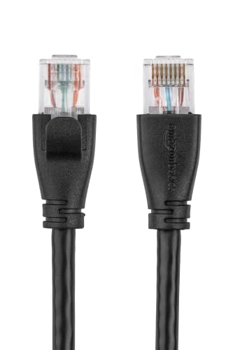 Amazon Basics 25ft Cat 6 Ethernet Patch Internet Cable, RJ45 Connector, 1 Gbps