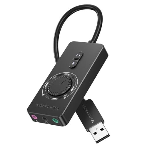 VENTION USB Sound Card 5059821084558 Stereo 48kHz 2.0 External Audio Adapter